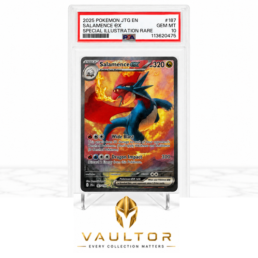 2025 Pokémon Journey Together Salamence ex – PSA 10