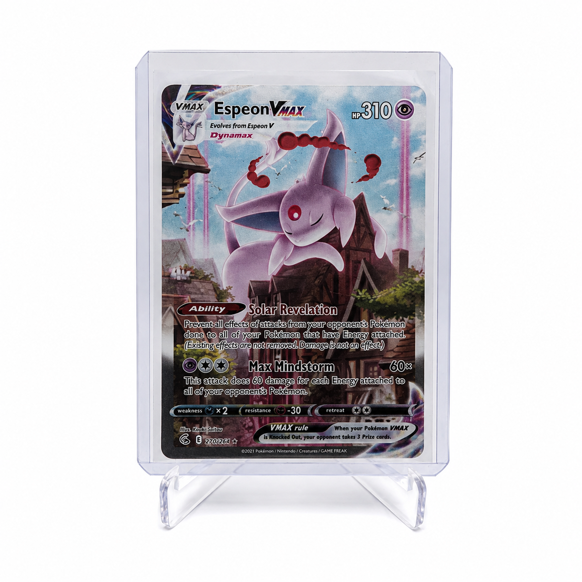 Espeon VMAX 270/264 – Fusion Strike – Alternate Art Secret Rare